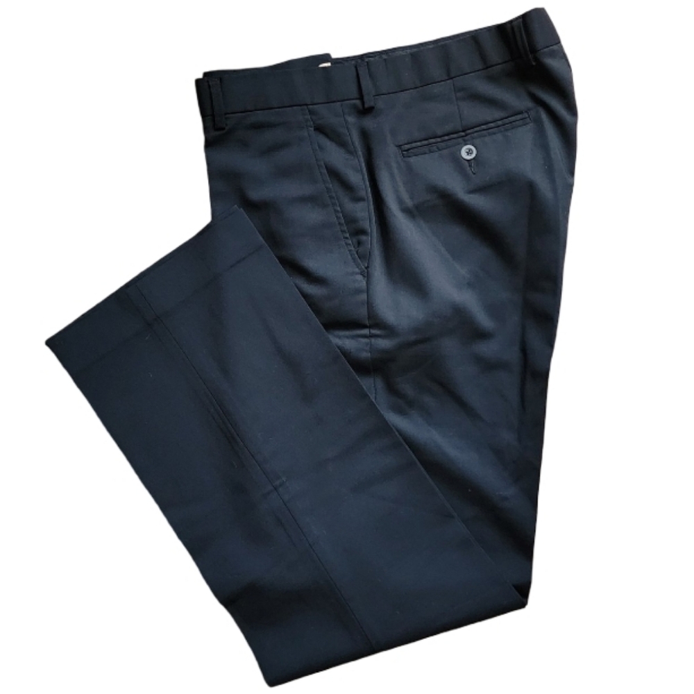 Gap Men's 35 × 32 Wool Blend Black Dress Pants